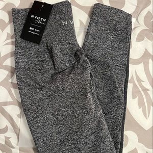 Black speckled NVGTN scrunch leggings. BRAND NEW WITH TAGS!